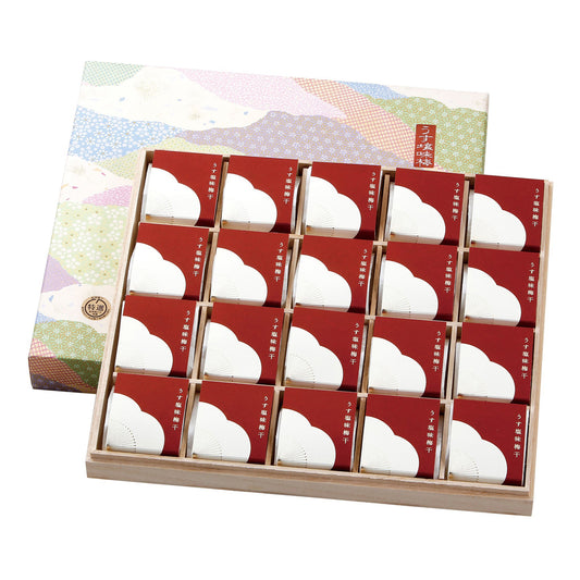 濱田農園 梅干し 紀州南高梅 | 至高の逸品七福梅 うす塩味梅 個包装 木箱入り