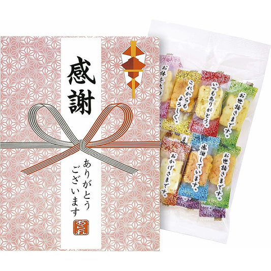 ※ご注文は3個以上～ ( 百菓匠まえだ ) コメントあられ ( 700-5793p )