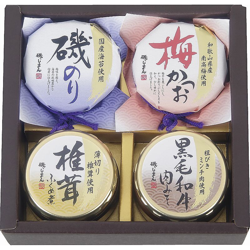 ( 磯じまん ) ご飯のお供瓶詰セット ( 700-5867p )