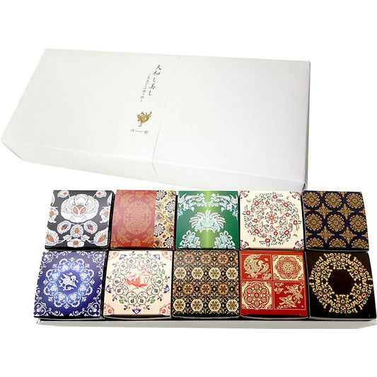 ( 奈良祥樂 ) 大和し美しオリーブなあられ 10箱セット ( 700-6528p )