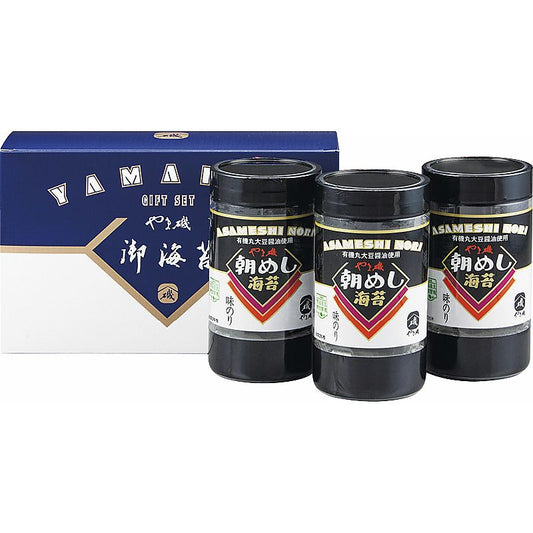 ( やま磯 / 朝めしカップ ) 卓上味付海苔ギフト ( 700-6762r )