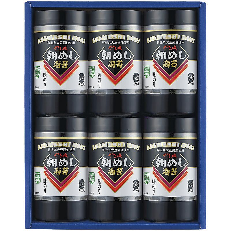 ( やま磯 / 朝めしカップ ) 卓上味付海苔ギフト ( 700-6764r )