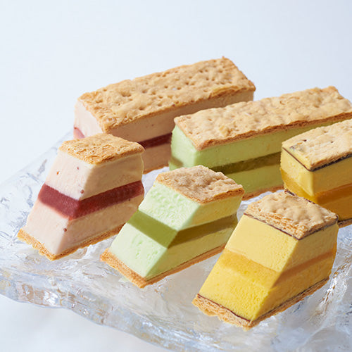 産地直送 銀座千疋屋 銀座ミルフィーユアイス