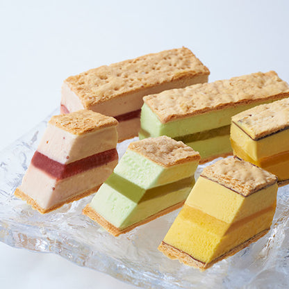 産地直送 銀座千疋屋 銀座ミルフィーユアイス