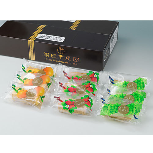 産地直送 銀座千疋屋 銀座ミルフィーユアイス