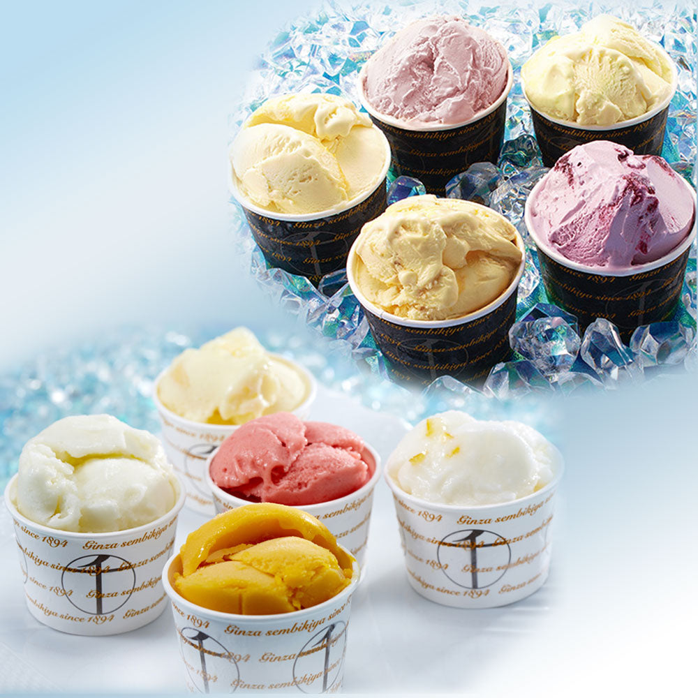 産地直送 銀座千疋屋 銀座プレミアムアイス＆ソルベ
