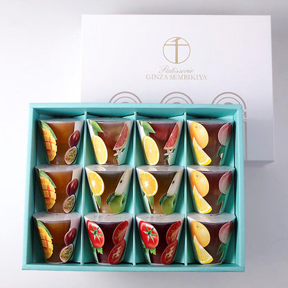 産地直送 銀座千疋屋 銀座フルーツジュレ