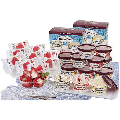 ( 産地直送 お取り寄せグルメ ) ハーゲンダッツ＆苺アイス