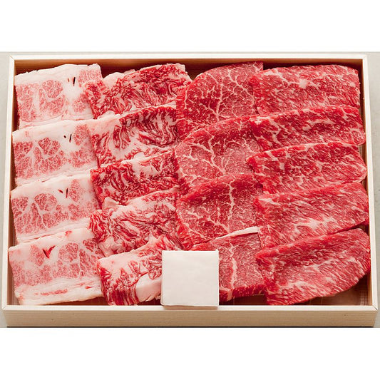 ( 産地直送 お取り寄せグルメ ) 三重県産 松阪牛 モモバラ焼肉用 370g