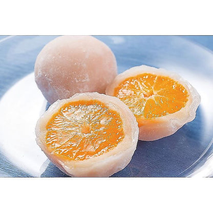 ( 産地直送 お取り寄せグルメ ) 新杵堂 まるごとみかん 大福 55g×8個