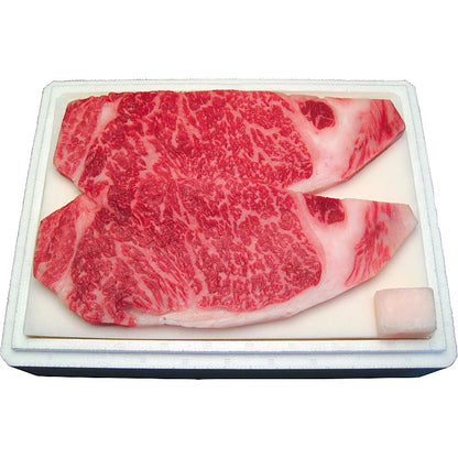 ( 産地直送 お取り寄せグルメ ) 宮城 高橋畜産食肉 農場HACCP認証 蔵王牛ロースステーキ 300g×2枚