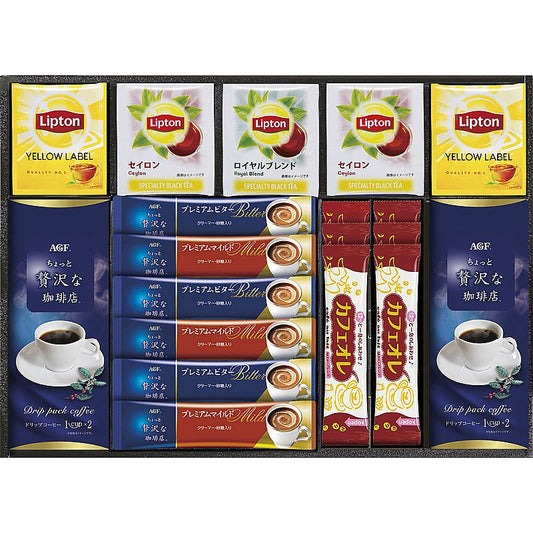 ( AGF＆リプトン ) 〈AGF＆リプトン〉珈琲・紅茶セット ( 702-0265p )