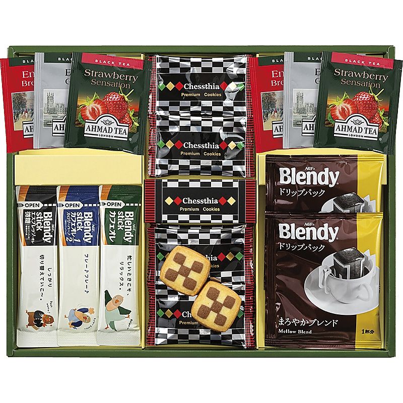 ( ブレイクタイム / プレミアムギフト ) クッキー＆コーヒー＆紅茶 ( 702-0275p )