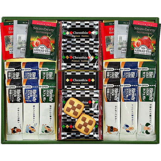 ( ブレイクタイム / プレミアムギフト ) クッキー＆コーヒー＆紅茶 ( 702-0277p )