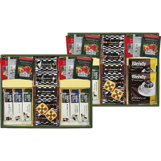 ( ブレイクタイム / プレミアムギフト ) クッキー＆コーヒー＆紅茶 ( 702-0278p )