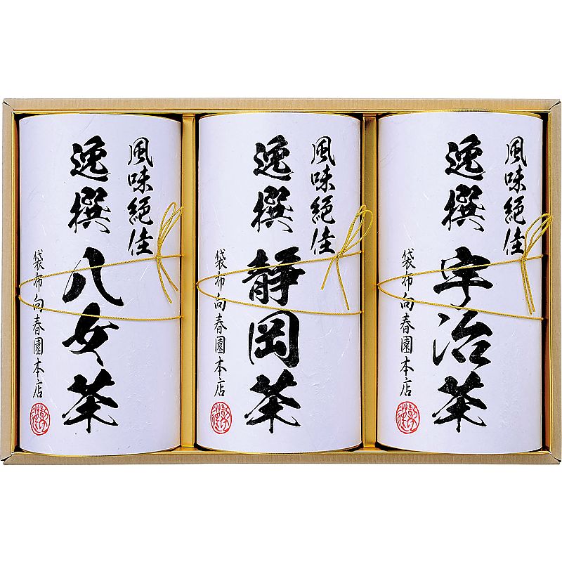 ( 袋布向春園本店 / 日本銘茶巡り ) 日本銘茶三都巡り「彩」-Irodori- ( 702-0413p )