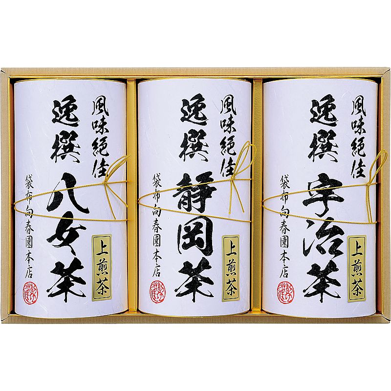 ( 袋布向春園本店 / 日本銘茶巡り ) 日本銘茶三都巡り「華」-Hana- ( 702-0414p )
