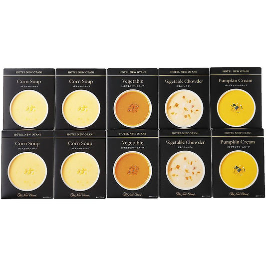 ( ホテルニューオータニ ) レトルトスープセット ( 702-0634p )
