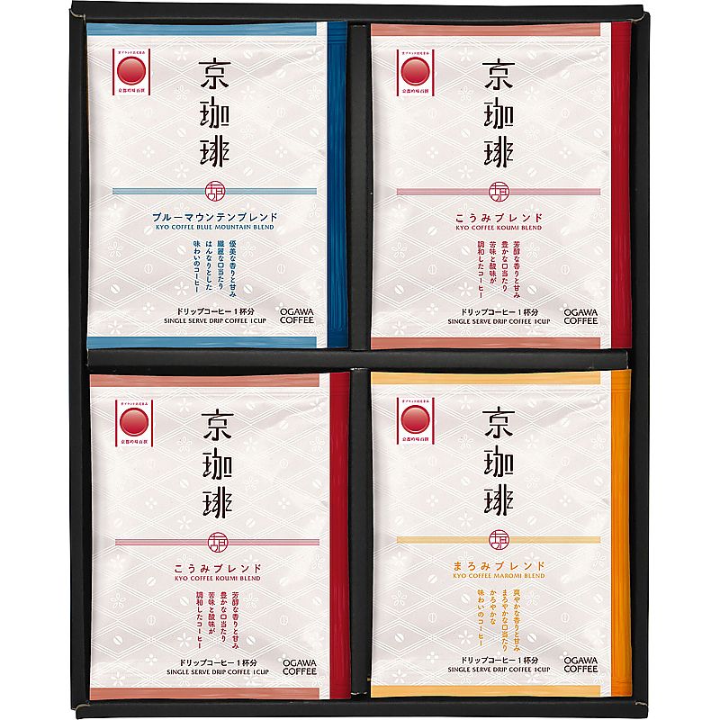 ( 小川珈琲 ) 京珈琲 ドリップコーヒーギフト ( 702-0916p )