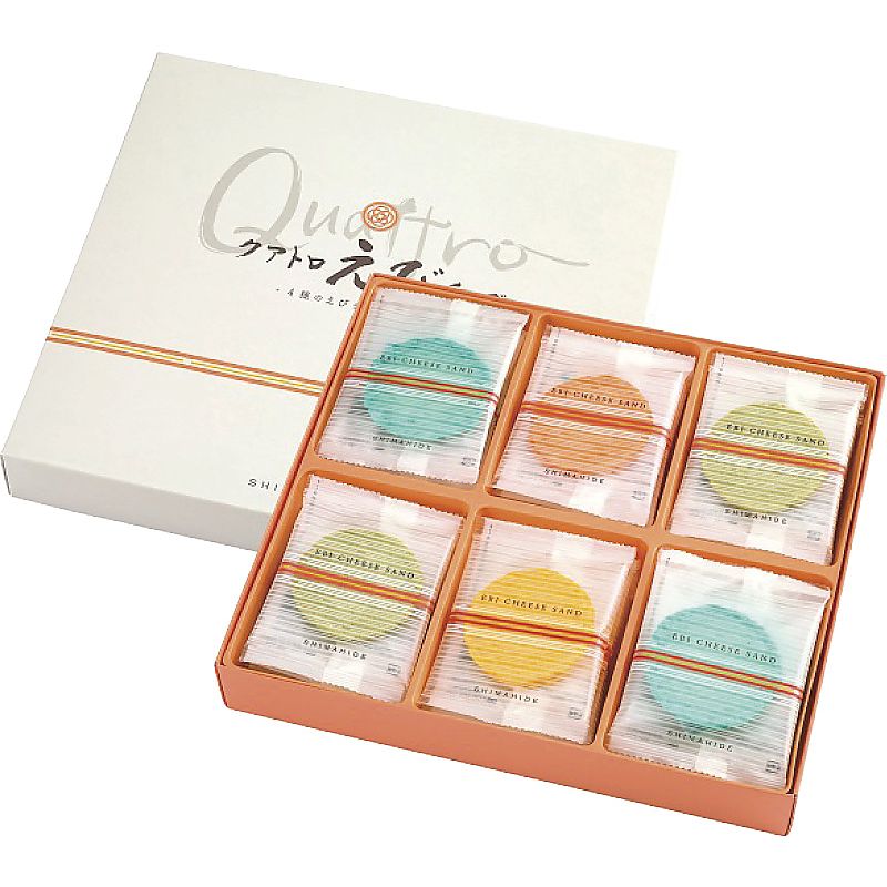 海老菓子本舗 志ま秀 クアトロえびチーズ 702-1139p