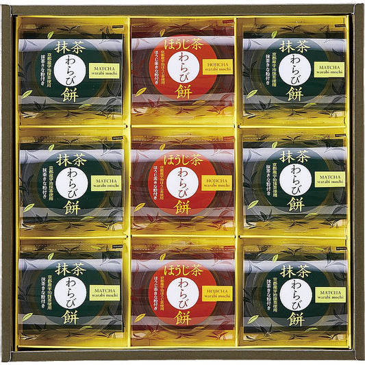 ひととえ 宇治茶わらび餅 抹茶とほうじ茶 702-1140p