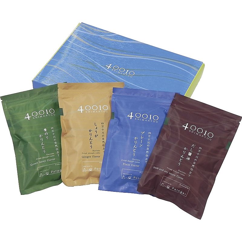 パティスリーポタジエ×LLPしまんと 40010 かりんとう4袋セット 702-1141p