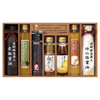 美食ファクトリー 厳選こだわり調味料ギフト 702-1190p