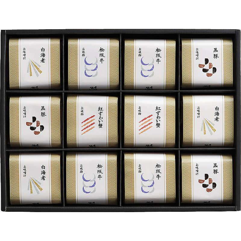 久右衛門 本格和風だし最中お吸物・お味噌汁詰合せ 702-1202p