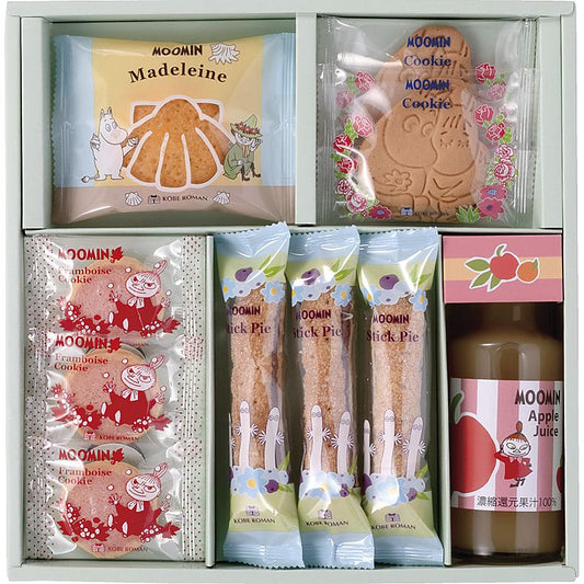 ムーミン ジュース＆スイーツセット 702-1275p