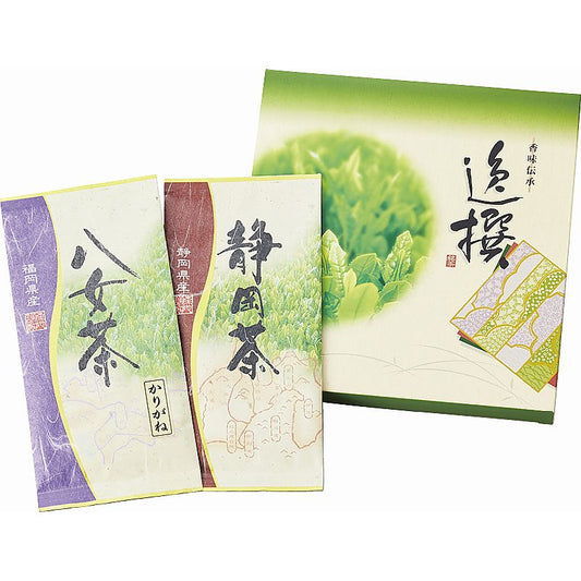 袋布向春園本店 日本銘茶二都巡り「翠」-Midori- 702-1337p