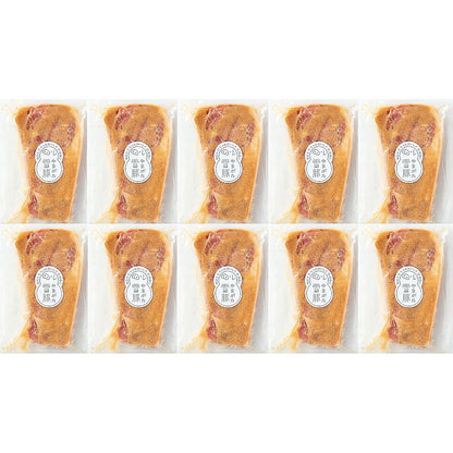 高橋畜産 やまがた 雪豚 ロース 味噌漬 10枚 産地直送 お取り寄せグルメ 702-1562p