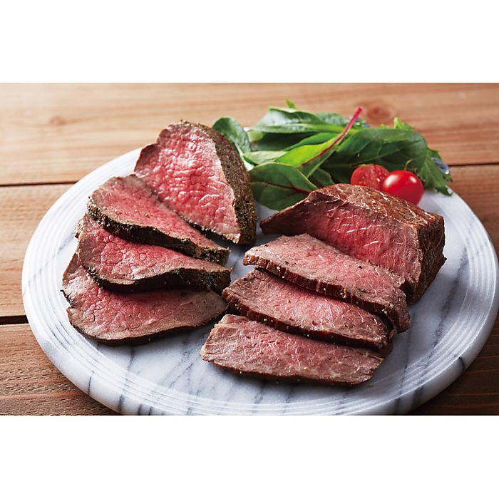 宮城県 高橋畜産 農場HACCP認証 蔵王牛ローストビーフ 180g ×2 産地直送 お取り寄せグルメ 702-1684p