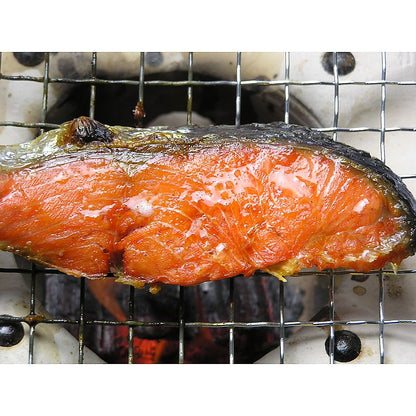 下関唐戸市場 林商店 天然紅鮭厚切 8切セット 産地直送 お取り寄せグルメ 702-1697p