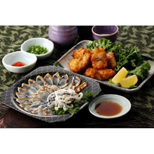大分県 豊後産とらふぐ炙り・ふぐ唐揚げセット 産地直送 お取り寄せグルメ 702-1711p