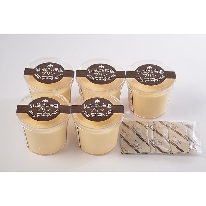 乳蔵 北海道なめらかプリン 5個 産地直送 お取り寄せグルメ 702-1821p