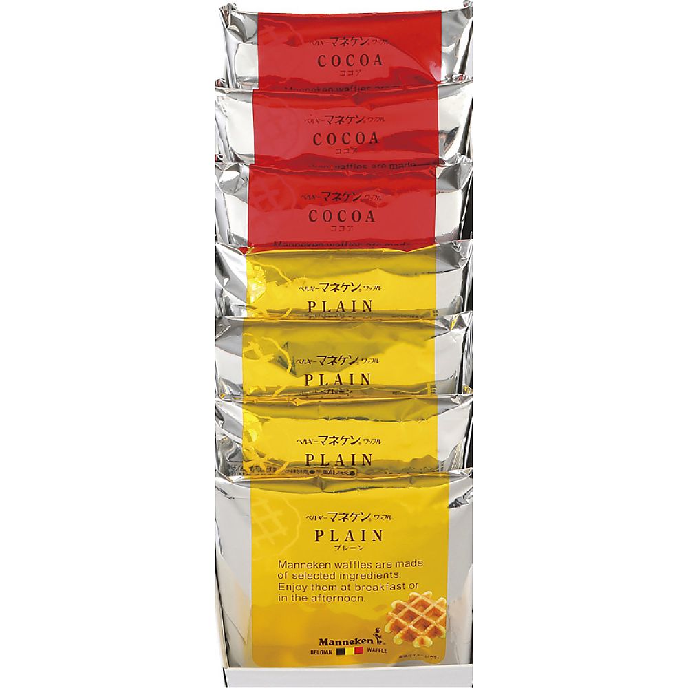 マネケン ワッフル詰合せ7個入り 702-2010p