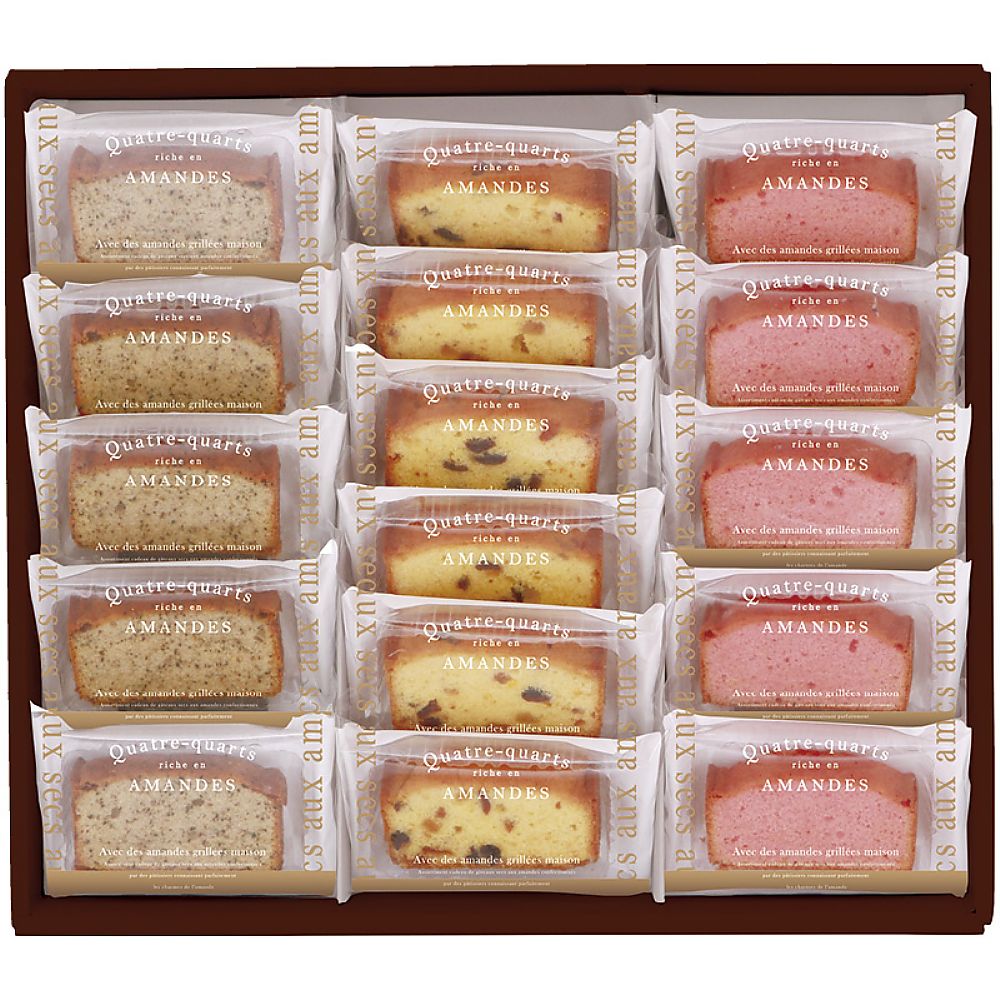 井桁堂 アーモンドリッチパウンド16個入 702-2029p