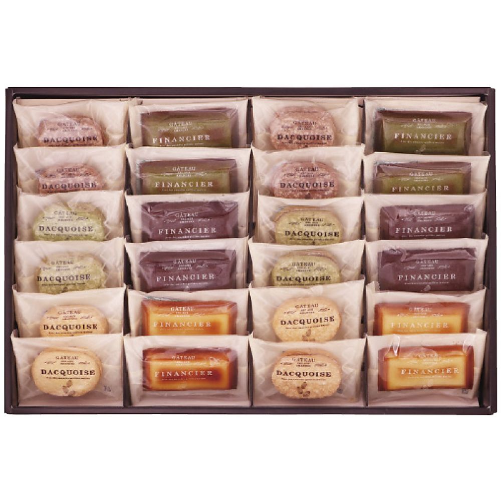 井桁堂 自家挽きアーモンドのガトーセレクション 24個入 702-2031p