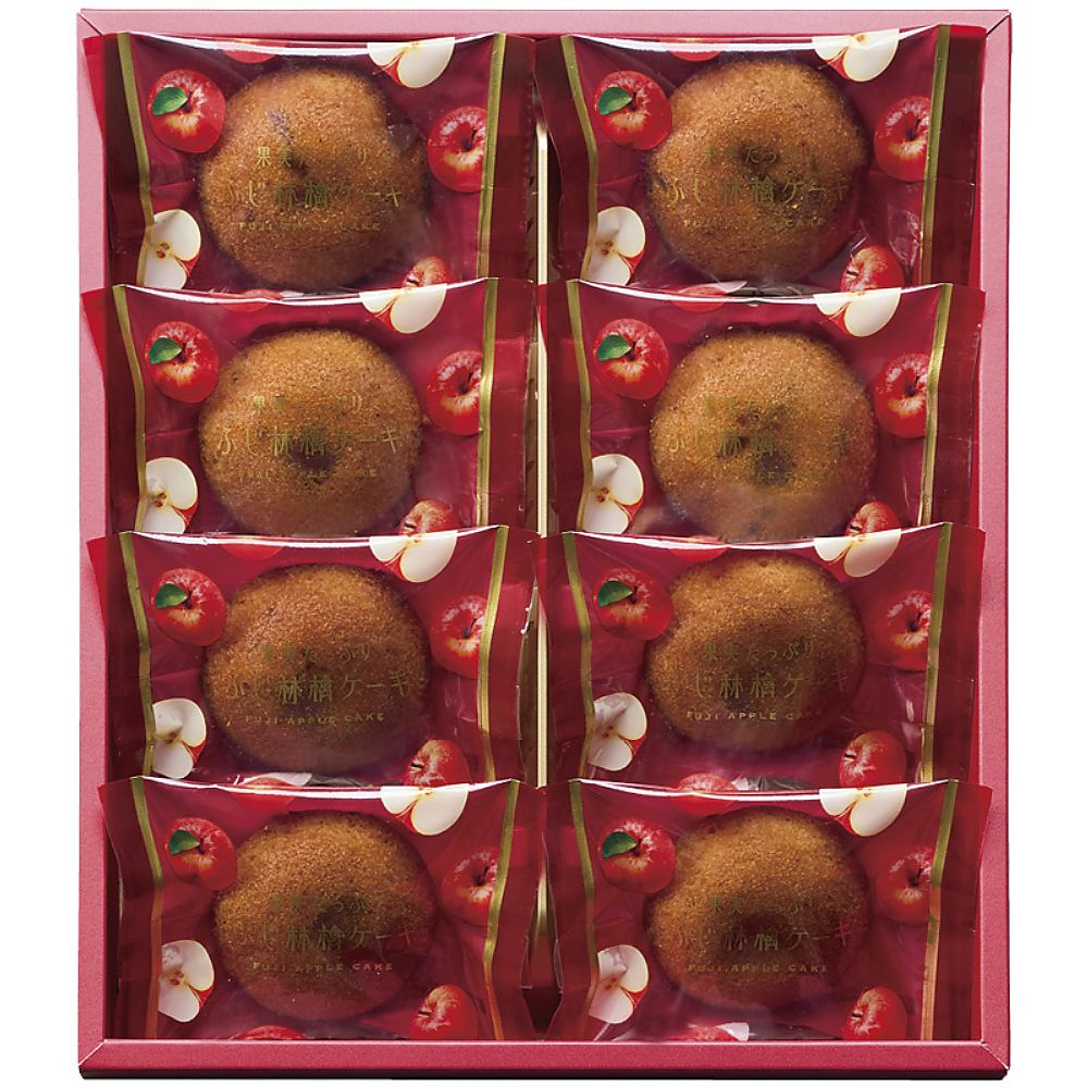 ひととえ 果実たっぷりふじ林檎ケーキ 702-2038p