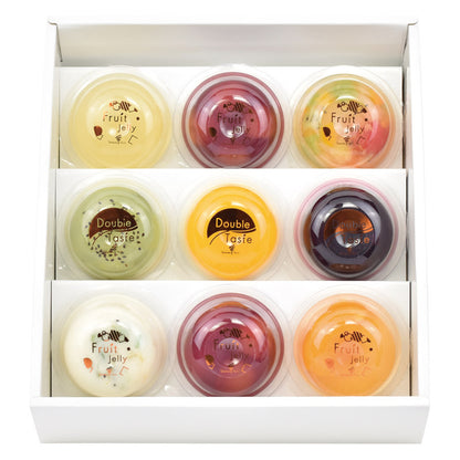 たかはたファーム フルーツゼリー・ダブルテイスト8個詰合せ 702-2050p