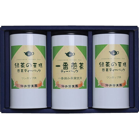 仲井芳東園 豊味緑茶ティーバッグ詰合せ 702-2105p