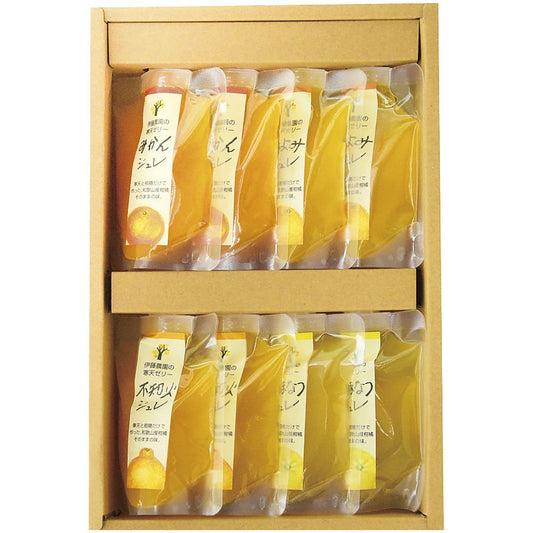 伊藤農園 ピュアフルーツ寒天ジュレドリンクタイプ8個セット 702-2154p