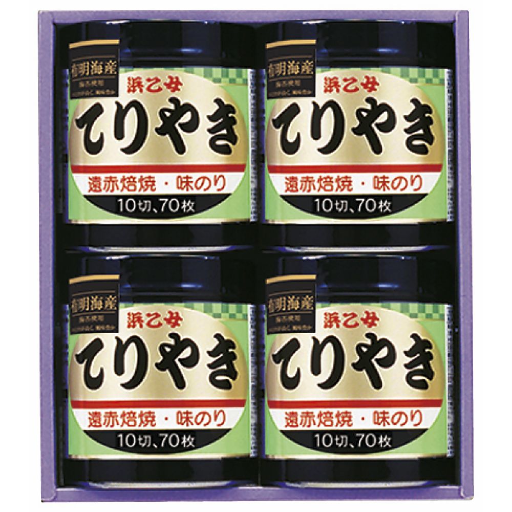 浜乙女 遠赤焙焼 味のりてりやき 702-2258p