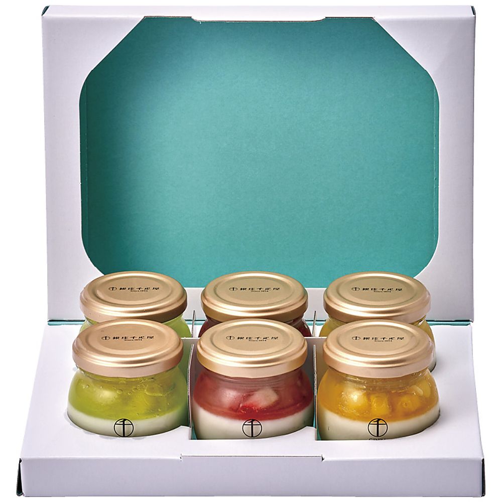 銀座千疋屋 銀座フルーツ杏仁詰合せ6個 702-2327p 産地直送 お取り寄せグルメ