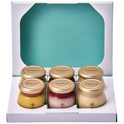 銀座千疋屋 銀座プリン詰合せ6個 702-2328p 産地直送 お取り寄せグルメ