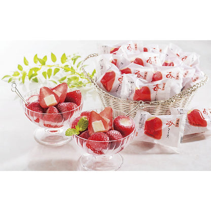 春摘み苺アイス（20個） 702-2338p 産地直送 お取り寄せグルメ