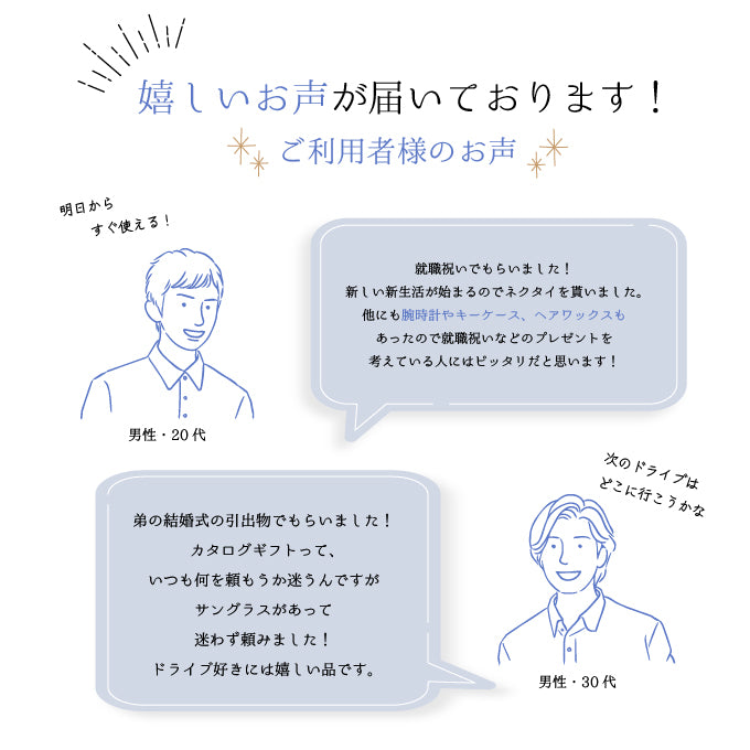 男性専用 カタログギフト メンズコレクション 4800円コース